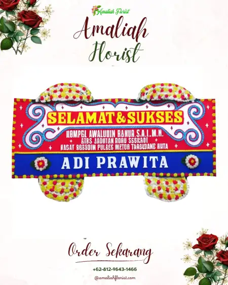 Papan Bunga Ucapan Selamat Sumurcinde